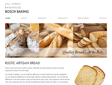 Tablet Screenshot of boschbaking.com
